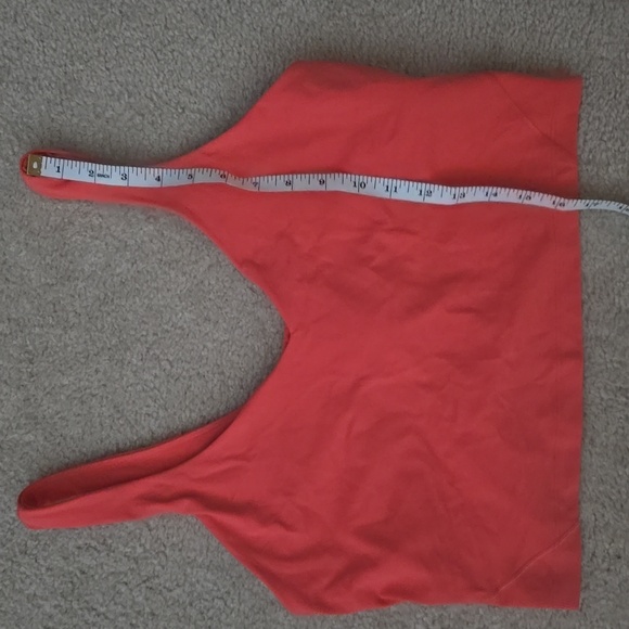 Lululemon Align Crop Tank Top Size 12  Raspberry Cream EUC - Picture 3 of 9